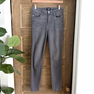 Paige Jeans Women's Grey Peaks Hoxton Ultra Skinny Stretch Jeans Size 27